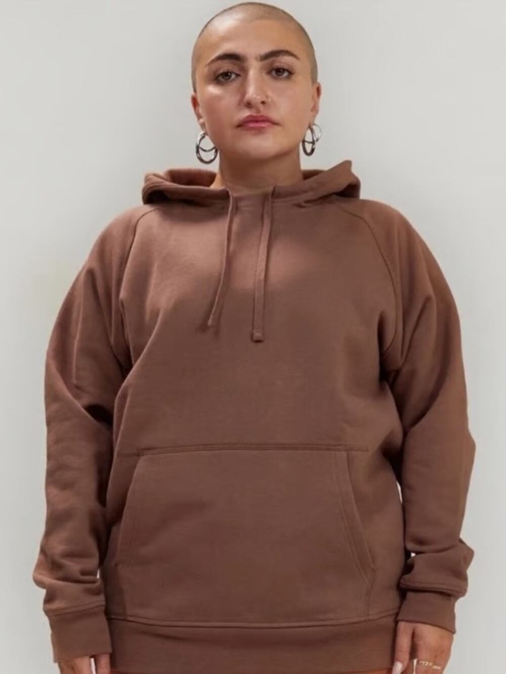 Girlfriend Collective Relaxed Fit Hoodie Sweatshirt Pullover Cotton 3
